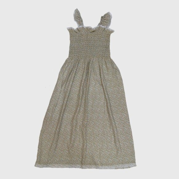 Dresses & Skirts - Vintage 70s Style Prairie Cottage Floral Long Dress